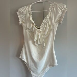 Princess Polly White Bodysuit